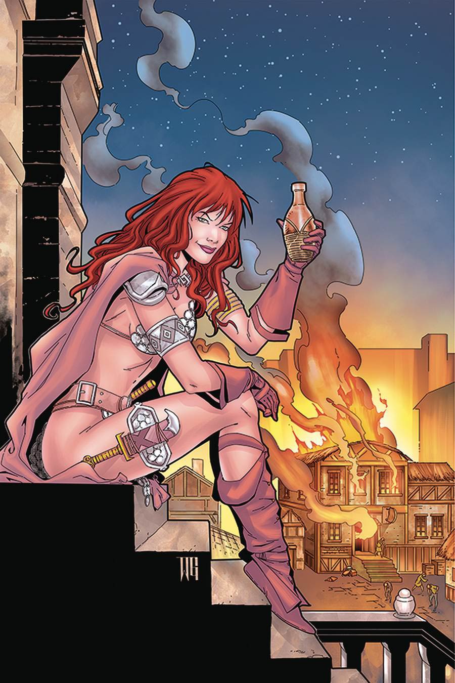 Red Sonja Price Of Blood #2 Cover Q Limited Edition Walter Geovani Virgin Cover