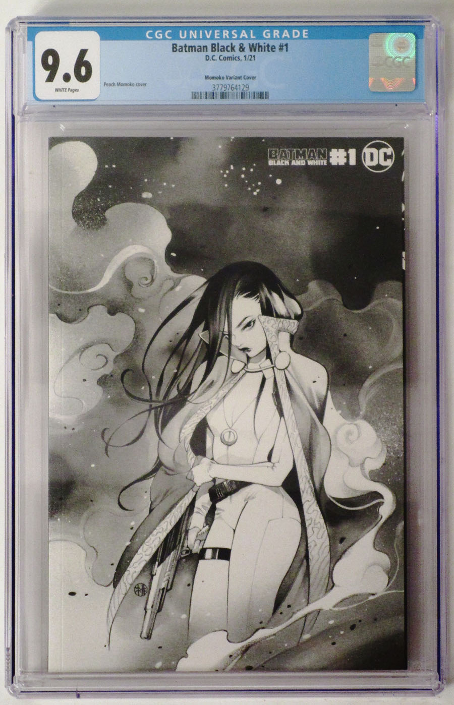 Batman Black & White Vol 3 #1 Cover H DF Peach Momoko Cover CGC Graded 9.6