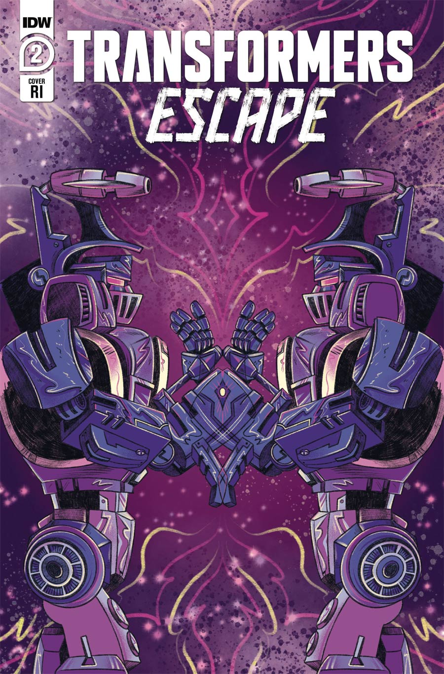 Transformers Escape #2 Cover C Incentive Nicole Goux Variant Cover