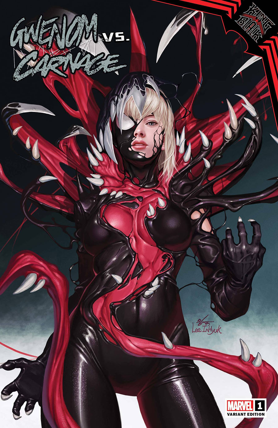 King In Black Gwenom vs Carnage #1 Cover C Incentive Inhyuk Lee Variant Cover