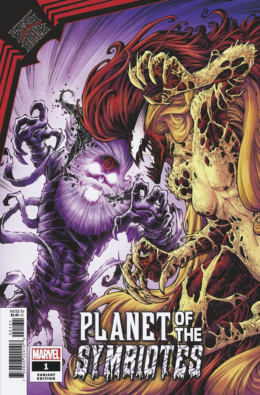 King In Black Planet Of The Symbiotes #1 Cover C Incentive Todd Nauck Variant Cover