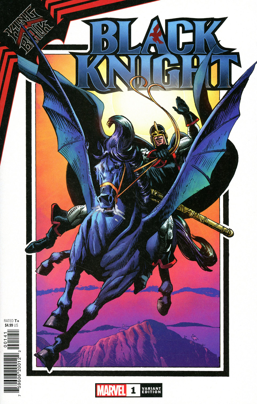 King In Black Black Knight One Shot Cover D Incentive Tod Smith Hidden Gem Variant Cover
