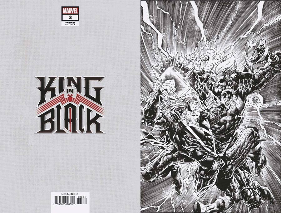 King In Black #3 Cover G Incentive Ryan Stegman Virgin Sketch Cover