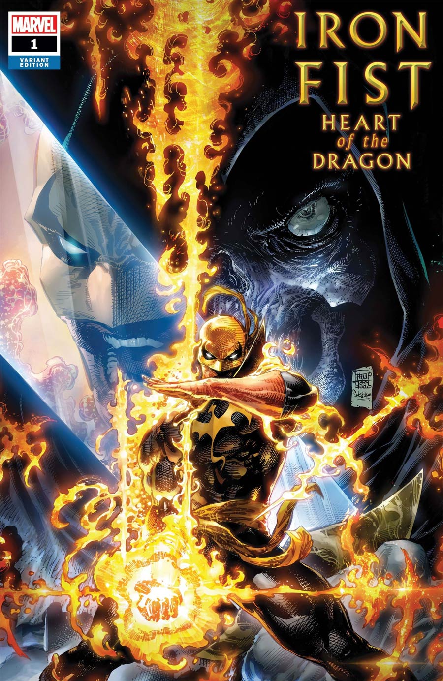 Iron Fist Heart Of The Dragon #1 Cover E Incentive Philip Tan Variant Cover