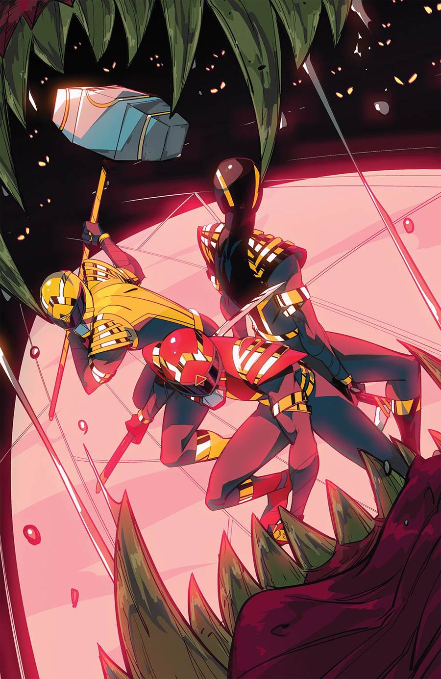 Power Rangers #3 Cover E Incentive Daniele Di Nicuolo Variant Cover