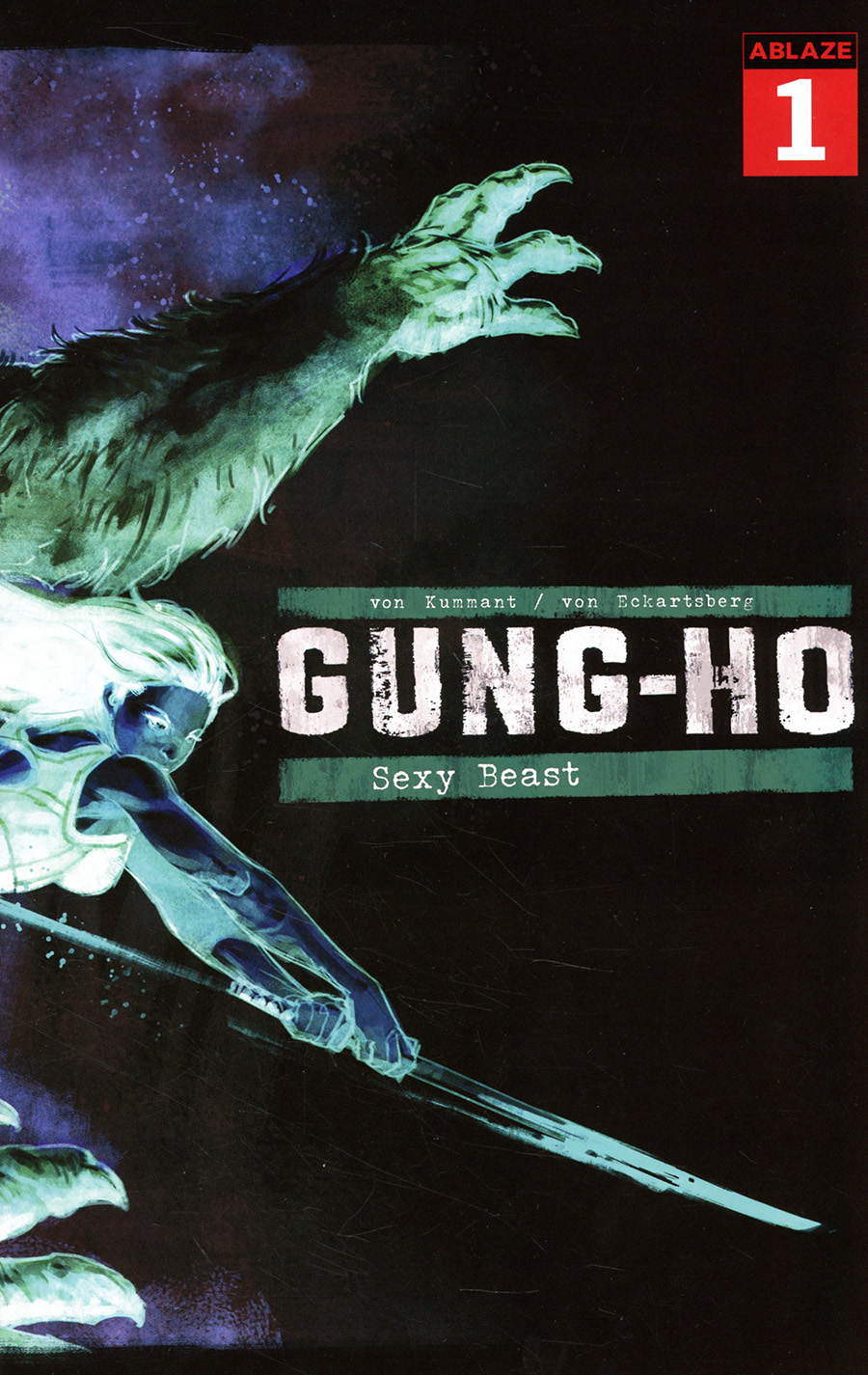 Gung-Ho Sexy Beast #1 Cover F Incentive Nic Klein Negative Cover