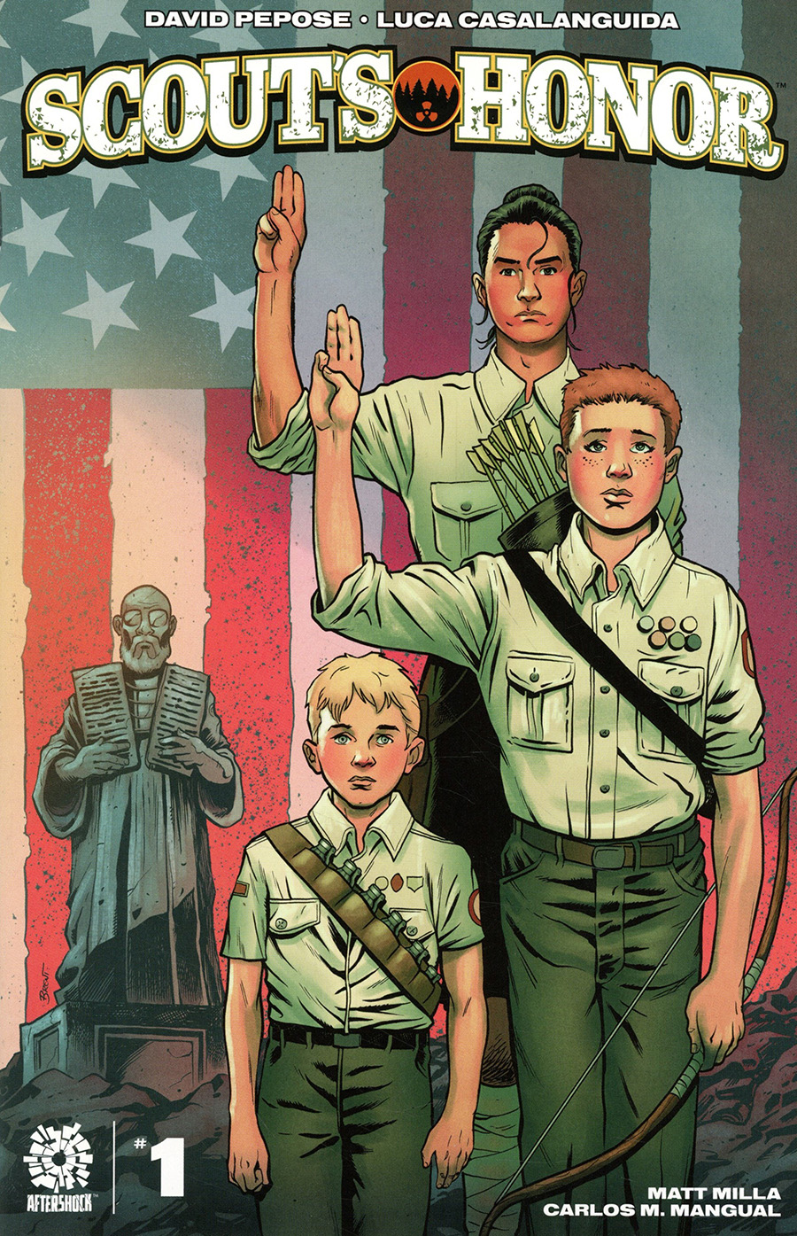 Scouts Honor #1 Cover B Incentive Brent Schoonover Variant Cover