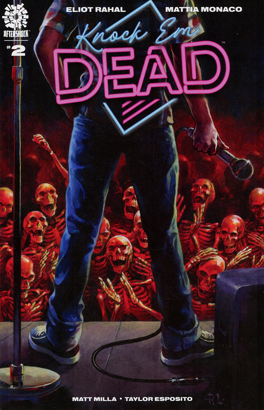 Knock Em Dead #2 Cover B Incentive Ray Lago Variant Cover