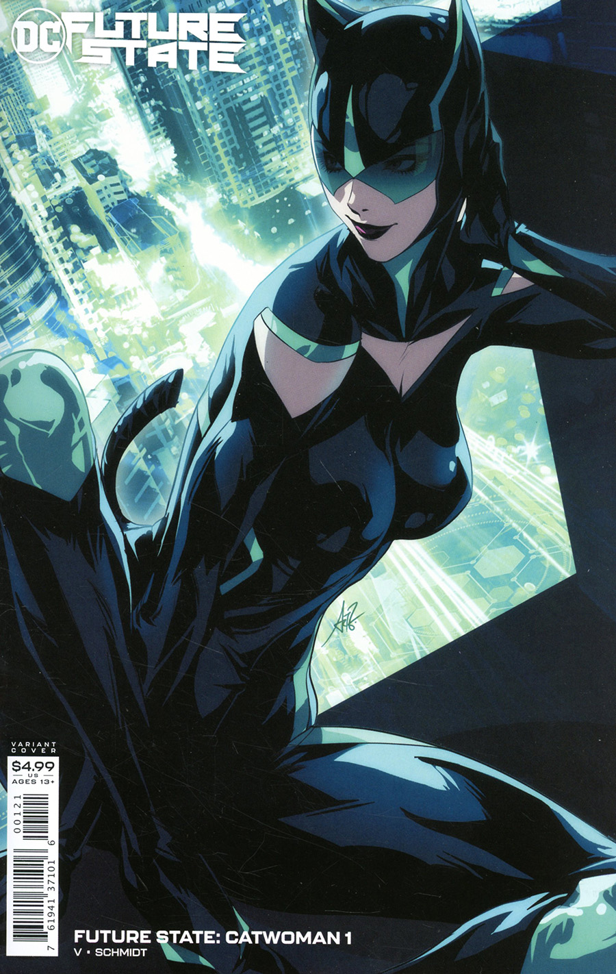 Future State Catwoman #1 Cover B Variant Stanley Artgerm Lau Card Stock Cover