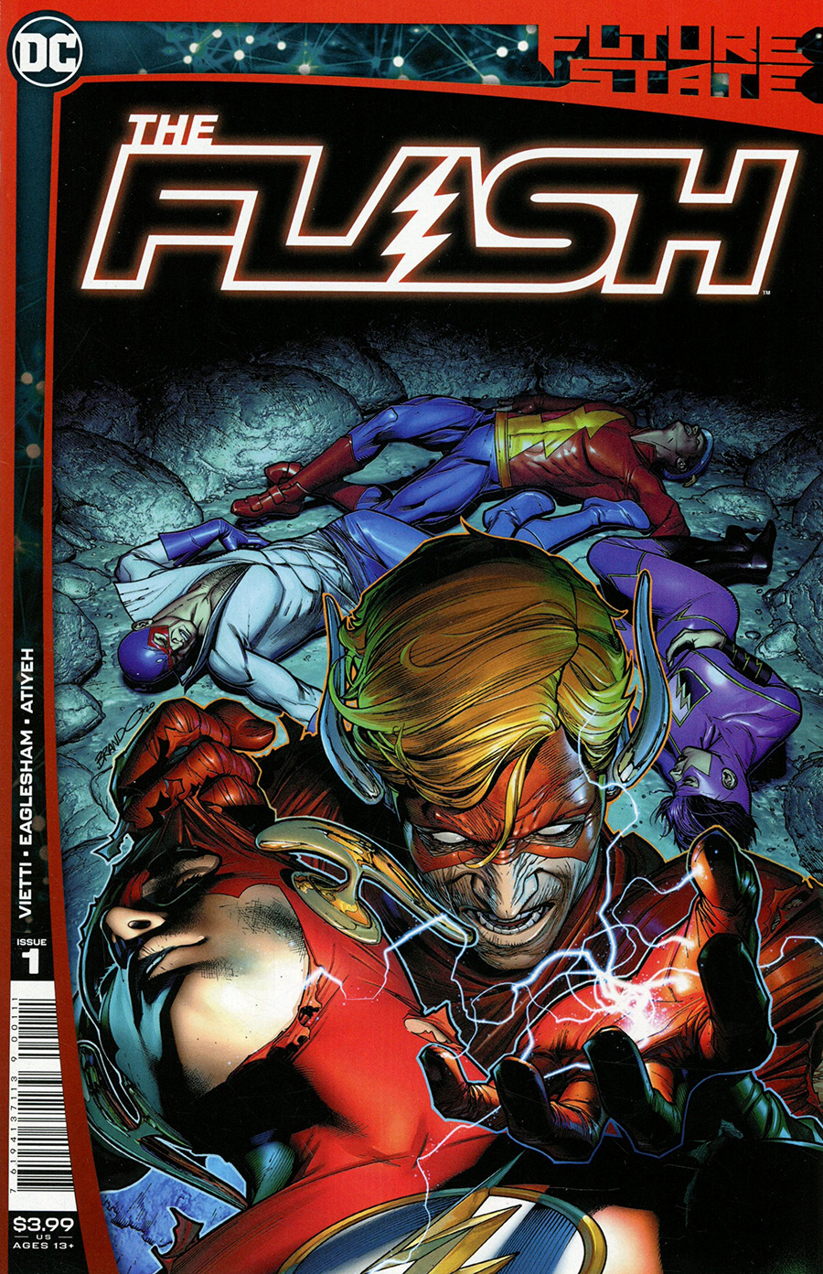 Future State The Flash #1 Cover A Regular Brandon Peterson Cover