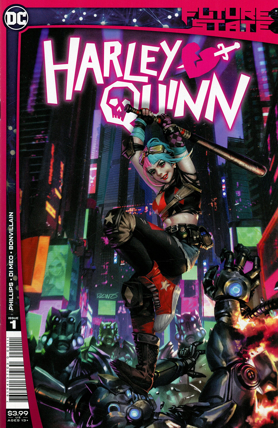 Future State Harley Quinn #1 Cover A Regular Derrick Chew Cover