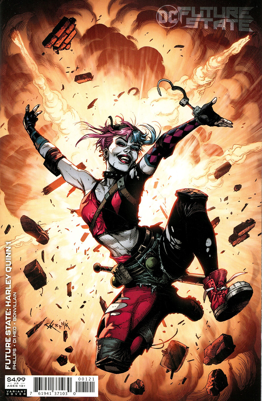 Future State Harley Quinn #1 Cover B Variant Gary Frank Card Stock Cover