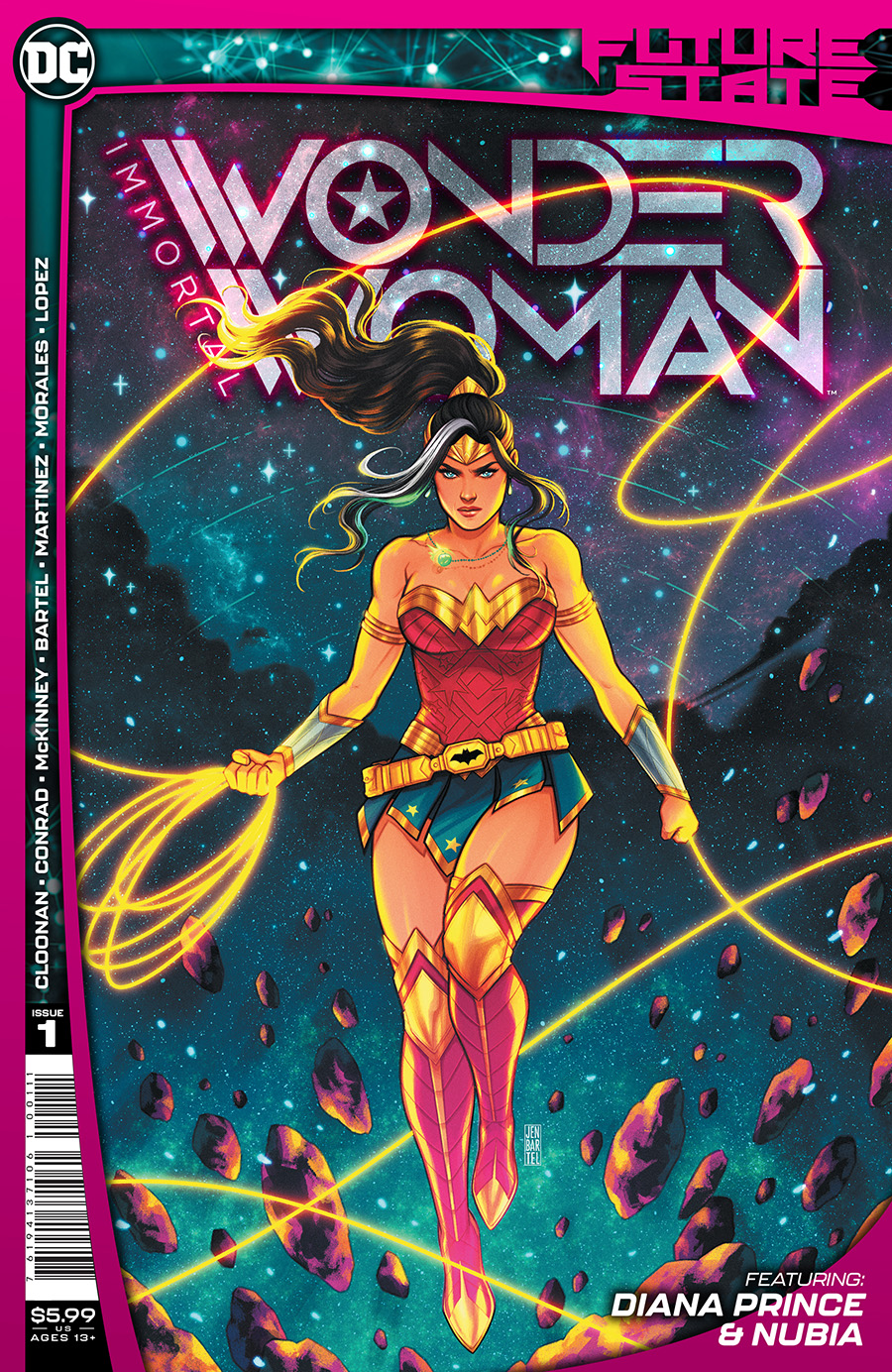 Future State Immortal Wonder Woman #1 Cover A Regular Jen Bartel Cover