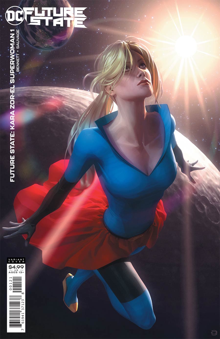 Future State Kara Zor-El Superwoman #1 Cover B Variant Alex Garner Card Stock Cover