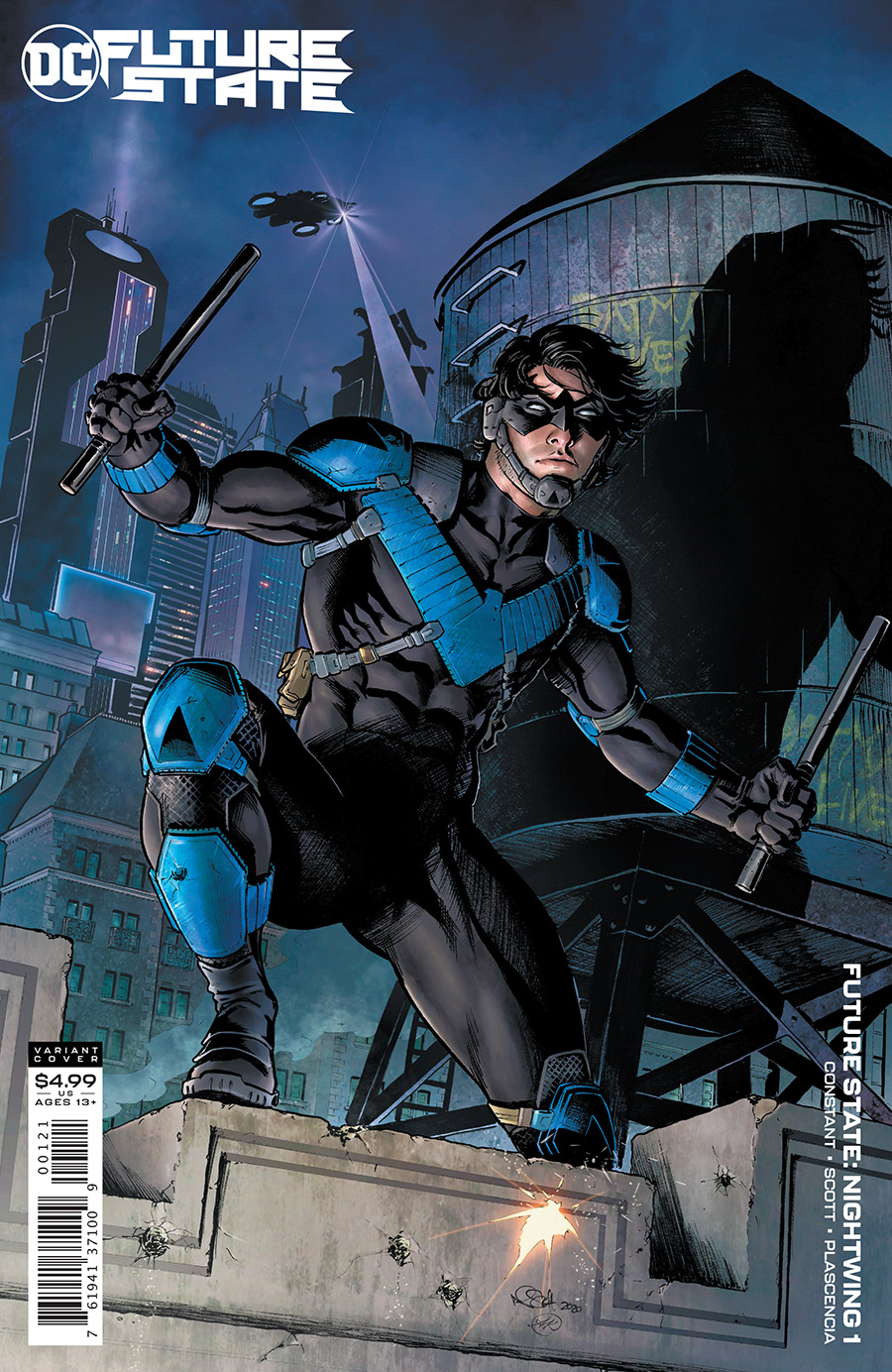 Future State Nightwing #1 Cover B Variant Nicola Scott Card Stock Cover