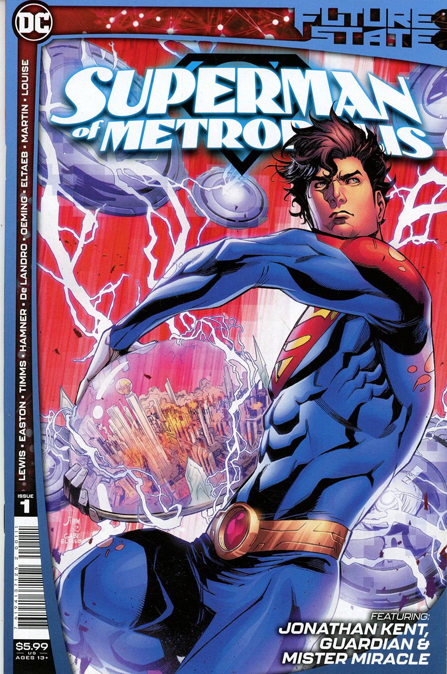 Future State Superman Of Metropolis #1 Cover A Regular John Timms Cover