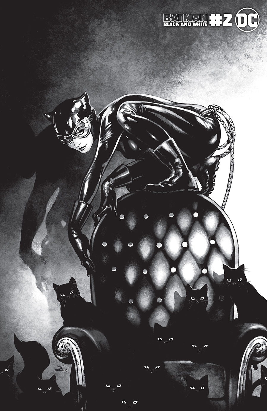 Batman Black & White Vol 3 #2 Cover C Variant Kamome Shirahama Catwoman Cover