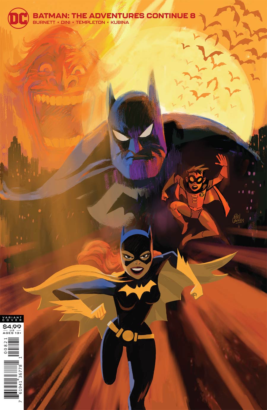 Batman The Adventures Continue #8 Cover B Variant Ronnie Del Carmen Cover