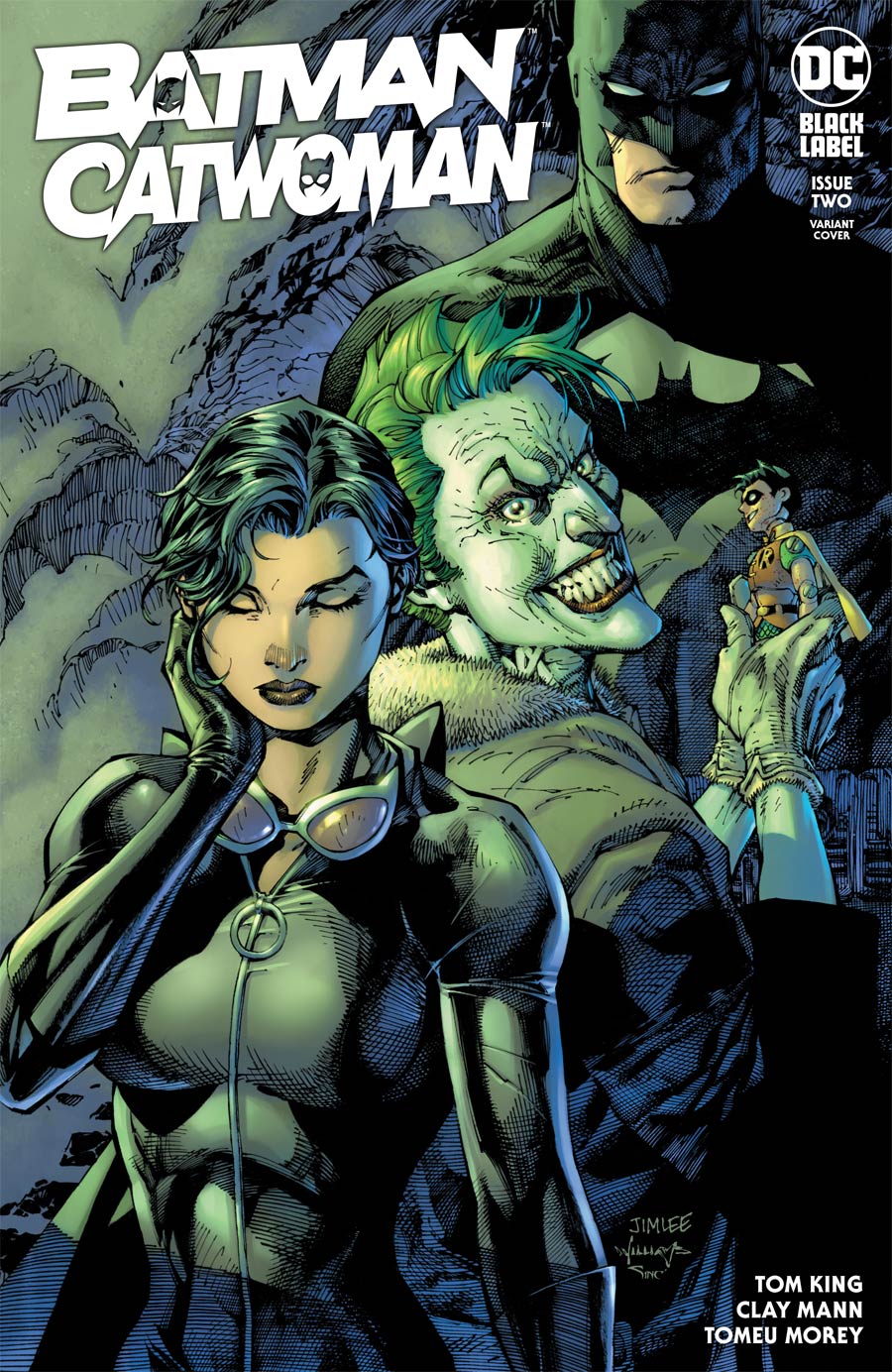 Batman Catwoman #2 Cover B Variant Jim Lee & Scott Williams Cover