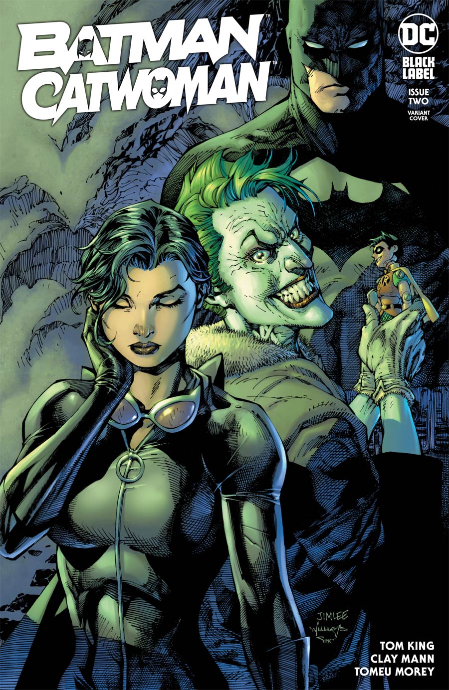 Batman Catwoman #2 Cover B Variant Jim Lee & Scott Williams Cover