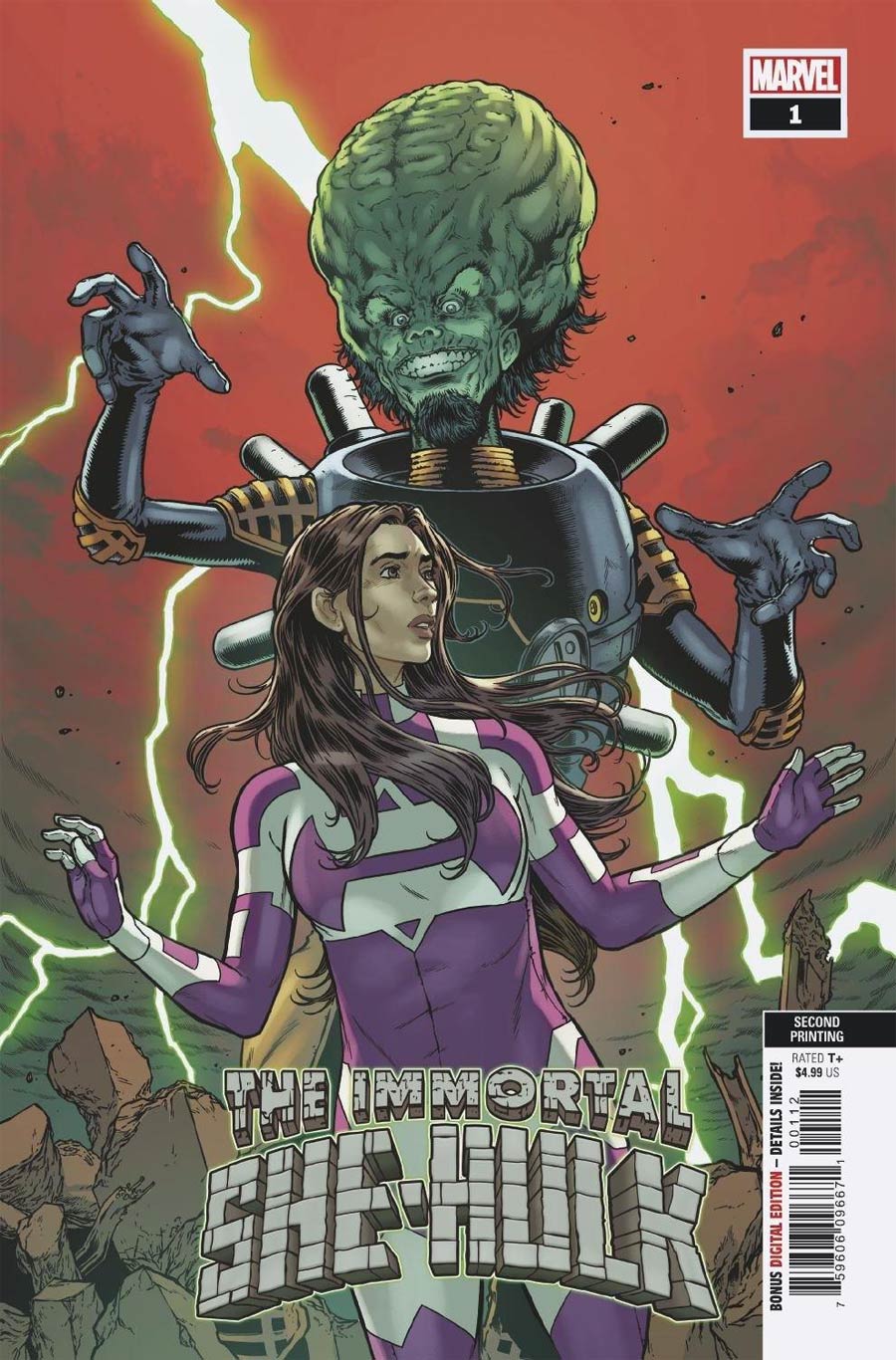 Immortal She-Hulk One Shot Cover F 2nd Ptg Jon Davis-Hunt Variant Cover (Empyre Tie-In)