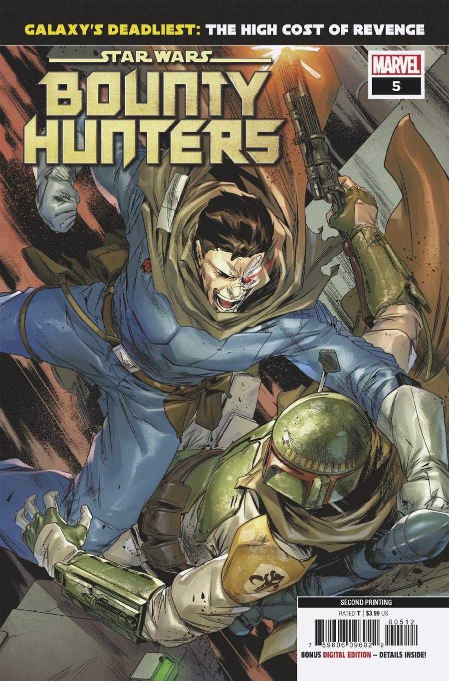 Star Wars Bounty Hunters #5 Cover C 2nd Ptg Paolo Villanelli Variant Cover