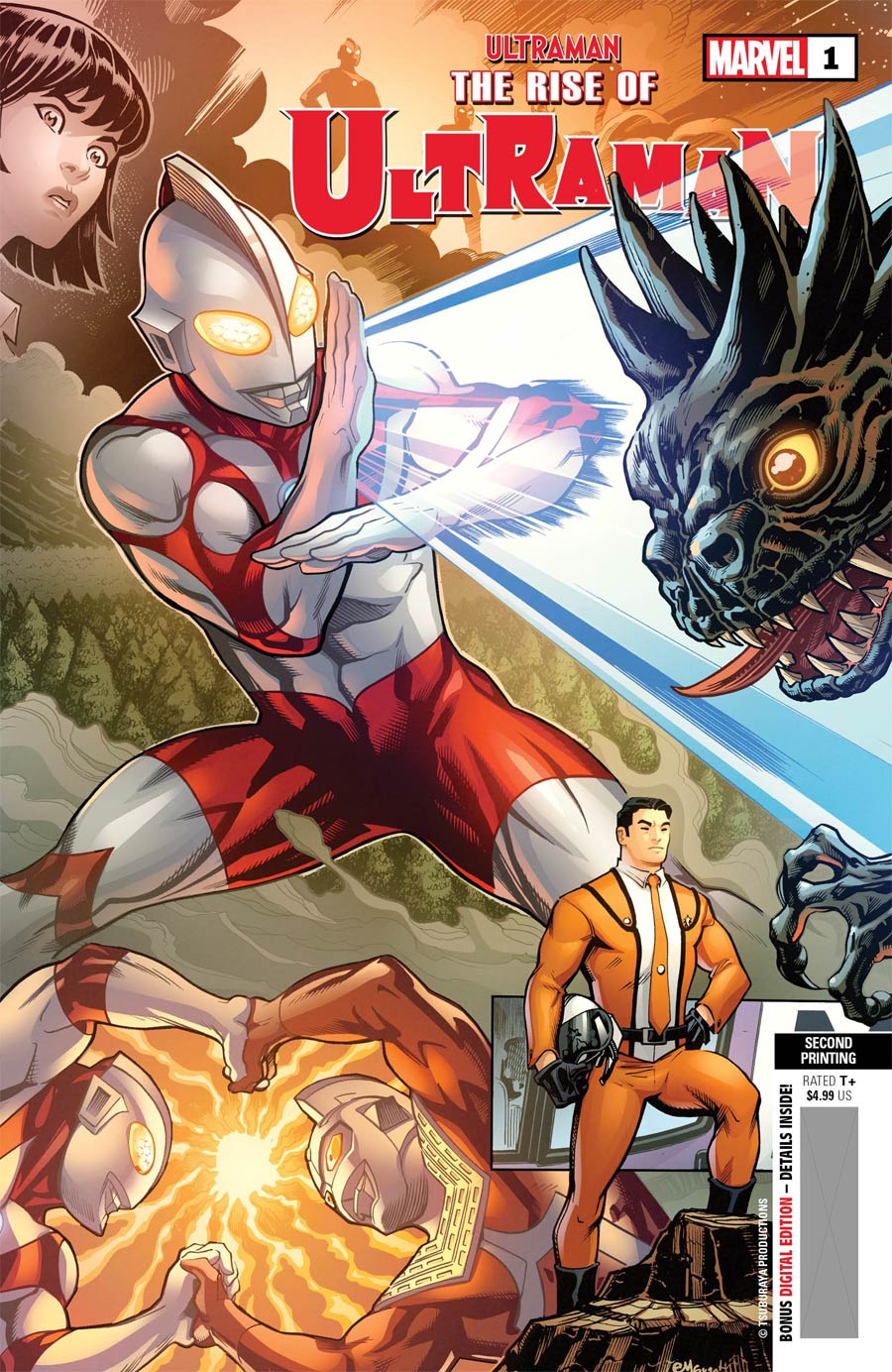 Ultraman Rise Of Ultraman #1 Cover J 2nd Ptg Ed McGuinness Variant Cover