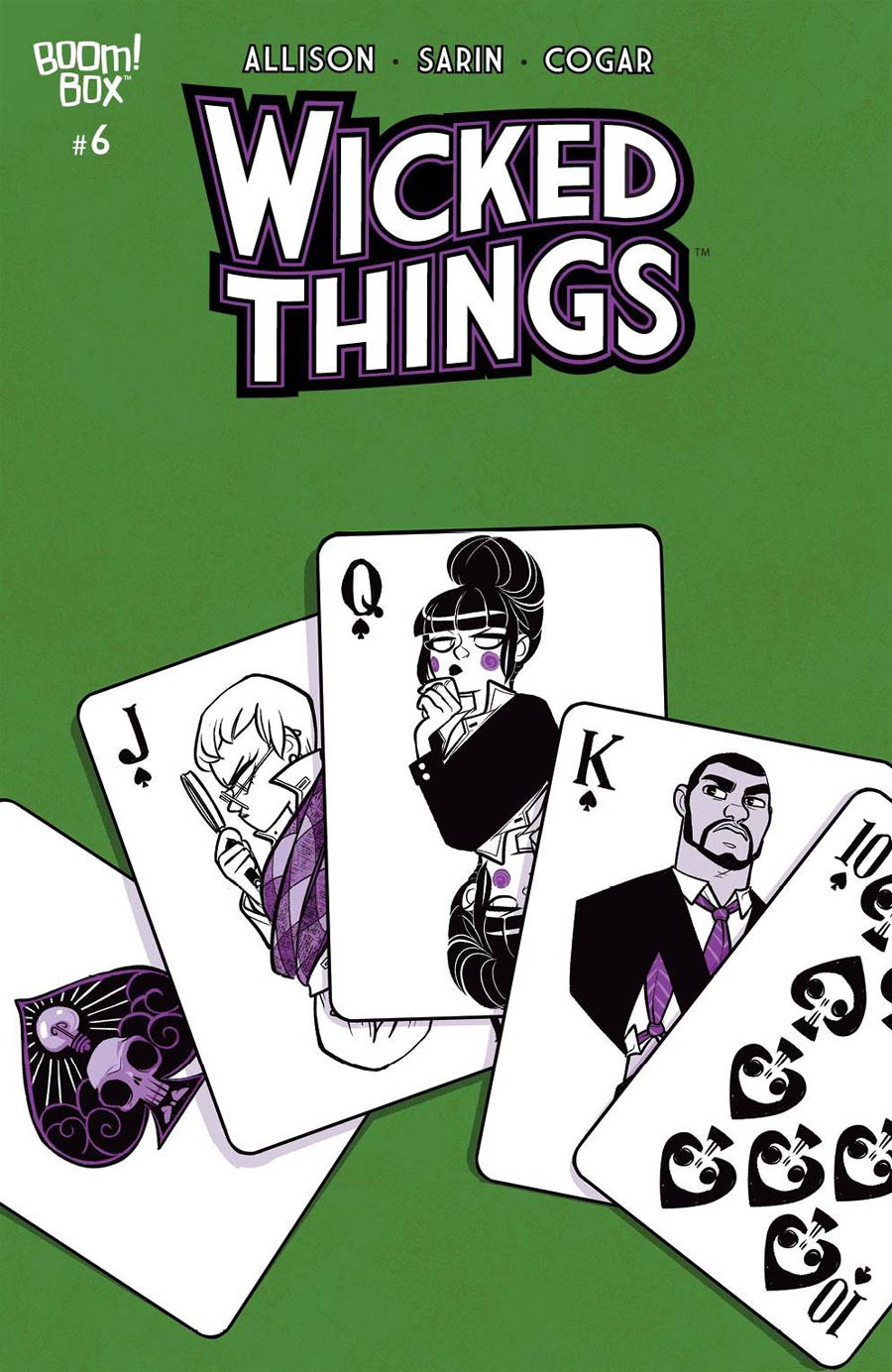 Wicked Things #6 Cover A Regular Max Sarin Cover (Final Issue)