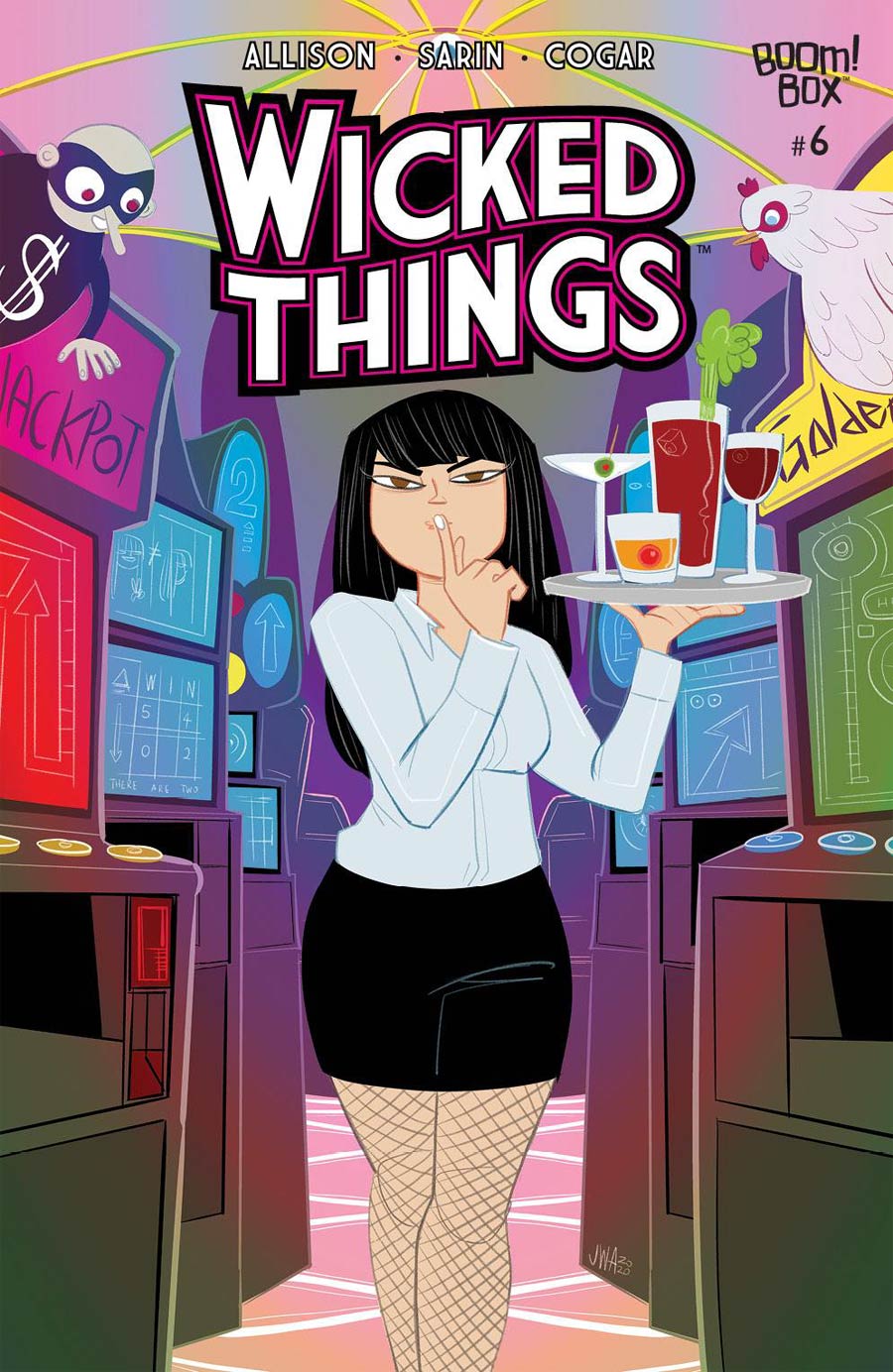 Wicked Things #6 Cover B Variant John Allison Cover (Final Issue)