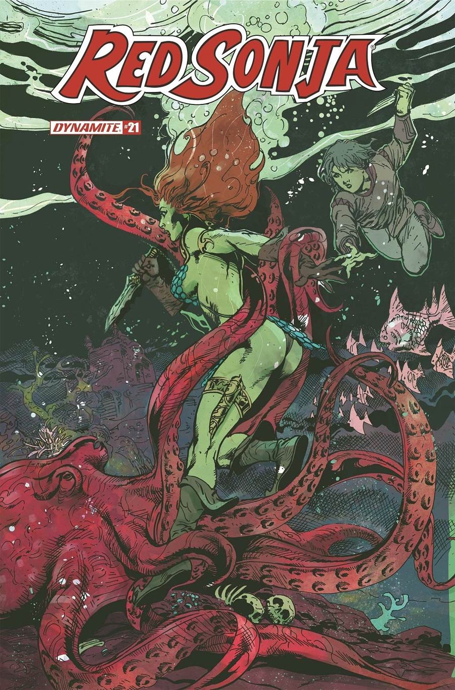 Red Sonja Vol 8 #21 Cover F Variant Roberto Castro Cover