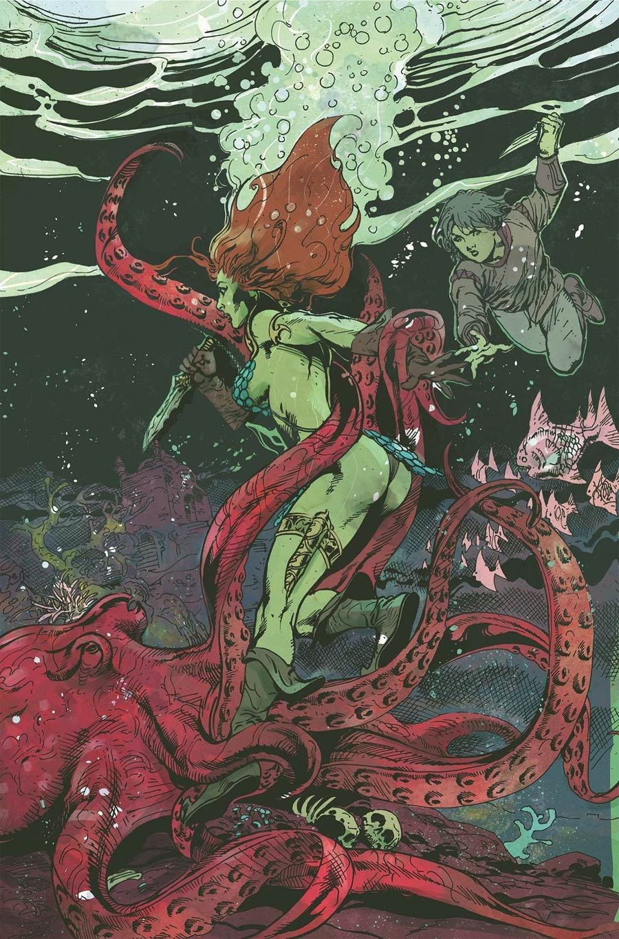 Red Sonja Vol 8 #21 Cover J Incentive Roberto Castro Virgin Cover