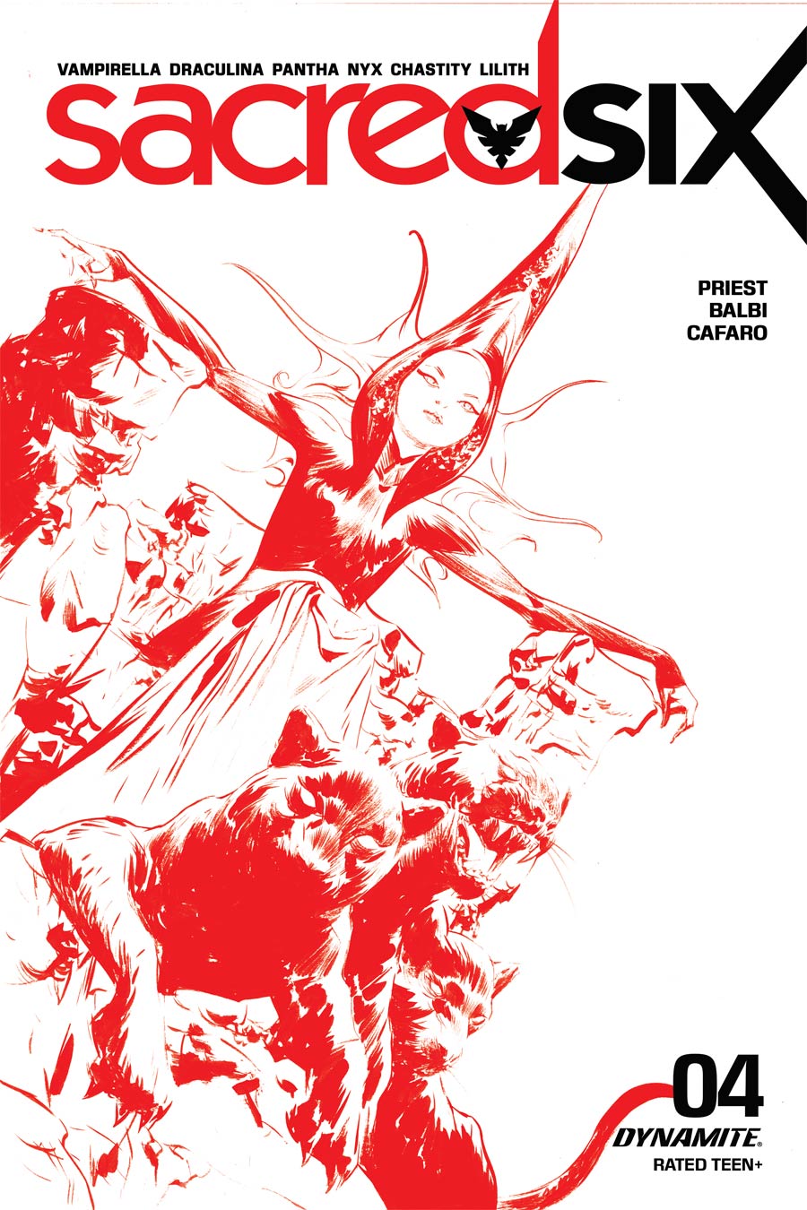 Sacred Six #4 Cover I Incentive Jae Lee Tint Cover