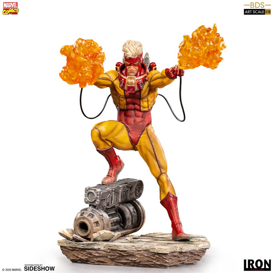 X-Men Pyro 1/10 Scale Battle Diorama Art Scale Statue