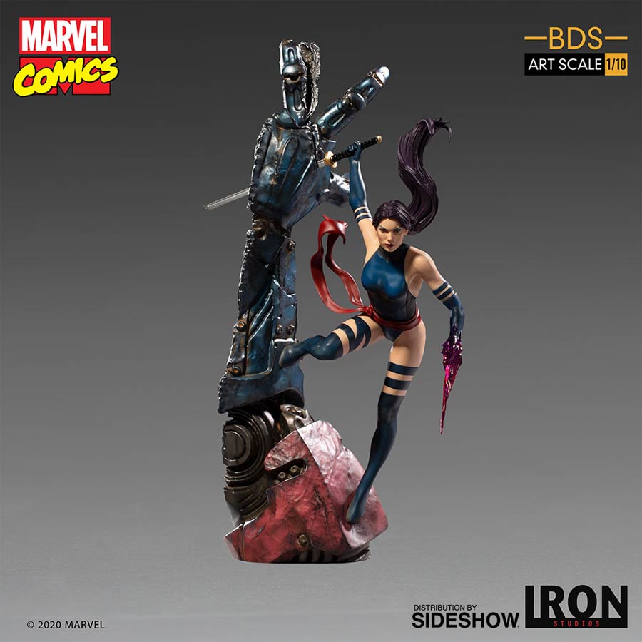 X-Men Psylocke 1/10 Scale Battle Diorama Art Scale Statue