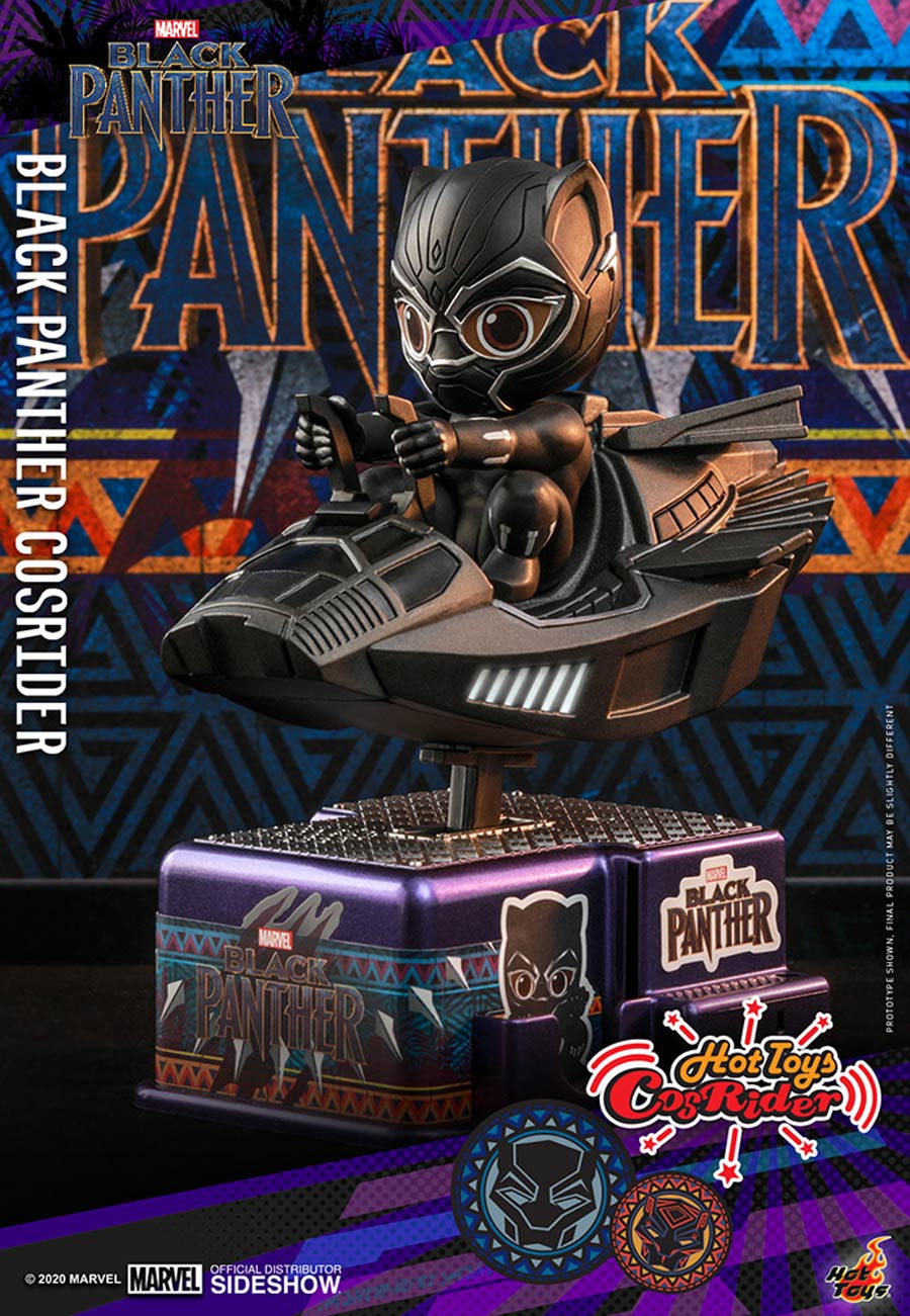 Black Panther Movie Black Panther CosRider Collectible Figure