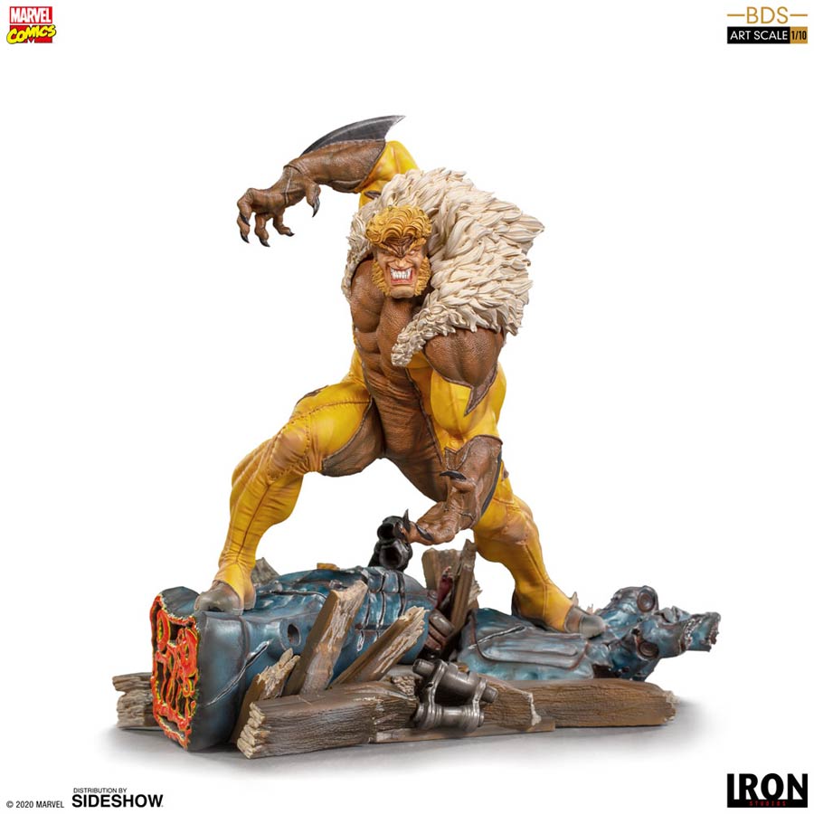 X-Men Sabretooth 1/10 Scale Battle Diorama Art Scale Statue