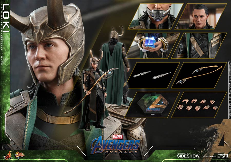 Avengers Endgame Loki Sixth Scale Figure