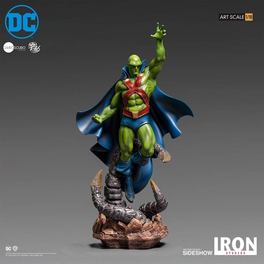 DC Comics Martian Manhunter 1/10 Scale Art Scale Statue