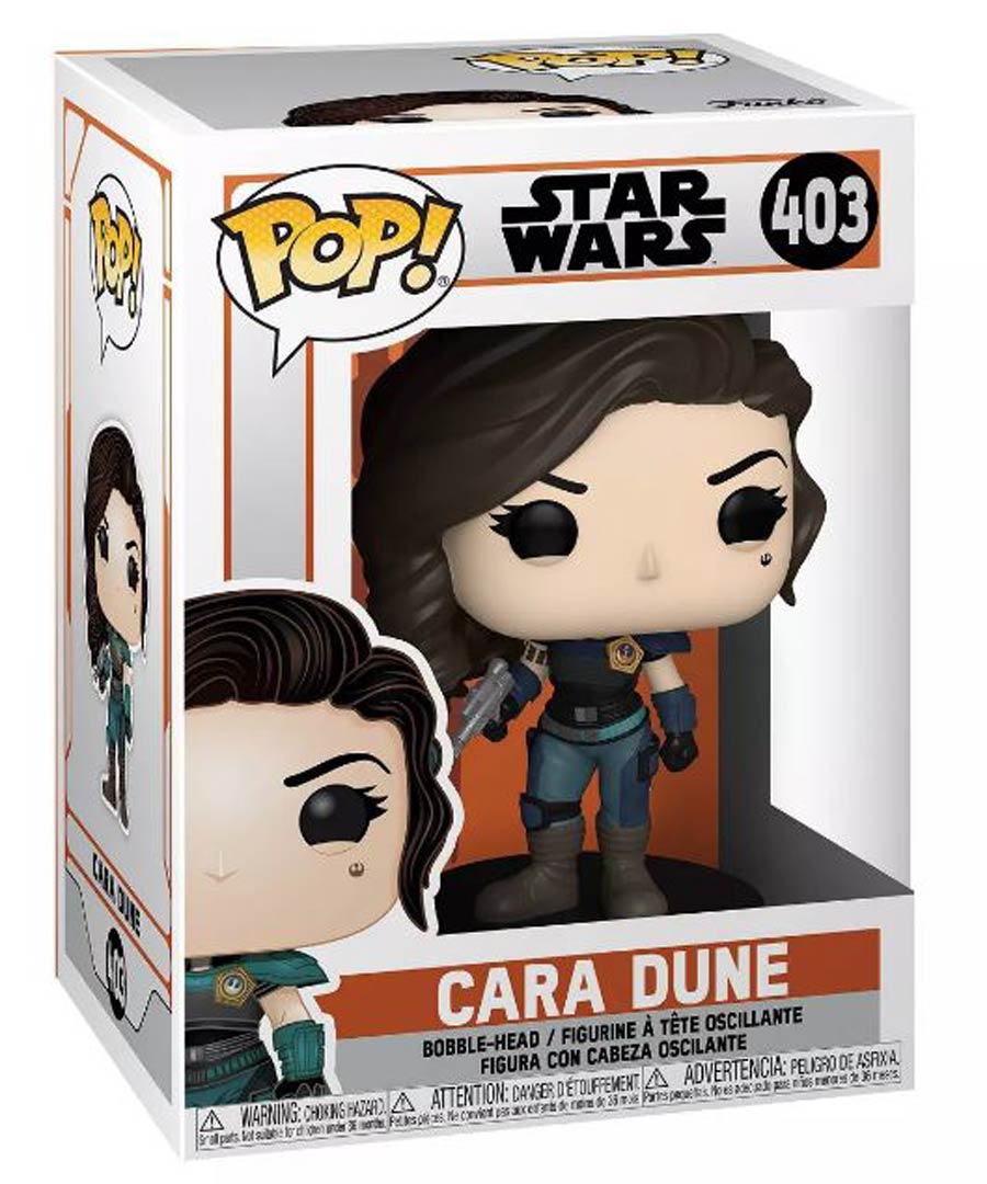 POP Star Wars The Mandalorian Cara Dune Season 2 Vinyl Bobble Head