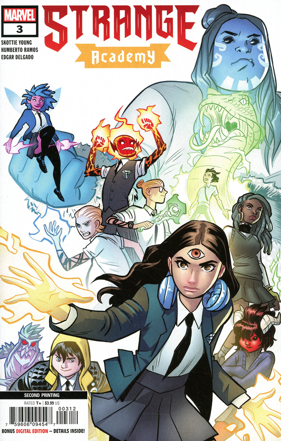 Strange Academy #3 Cover F 2nd Ptg Variant Cover