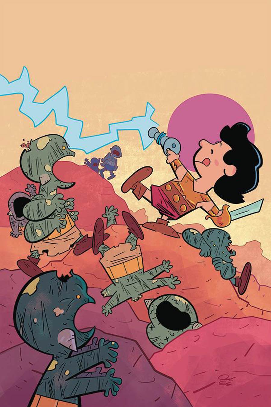 DieNamite #2 Cover P Incentive Jacob Edgar Peanuts John Carter Homage Virgin Cover