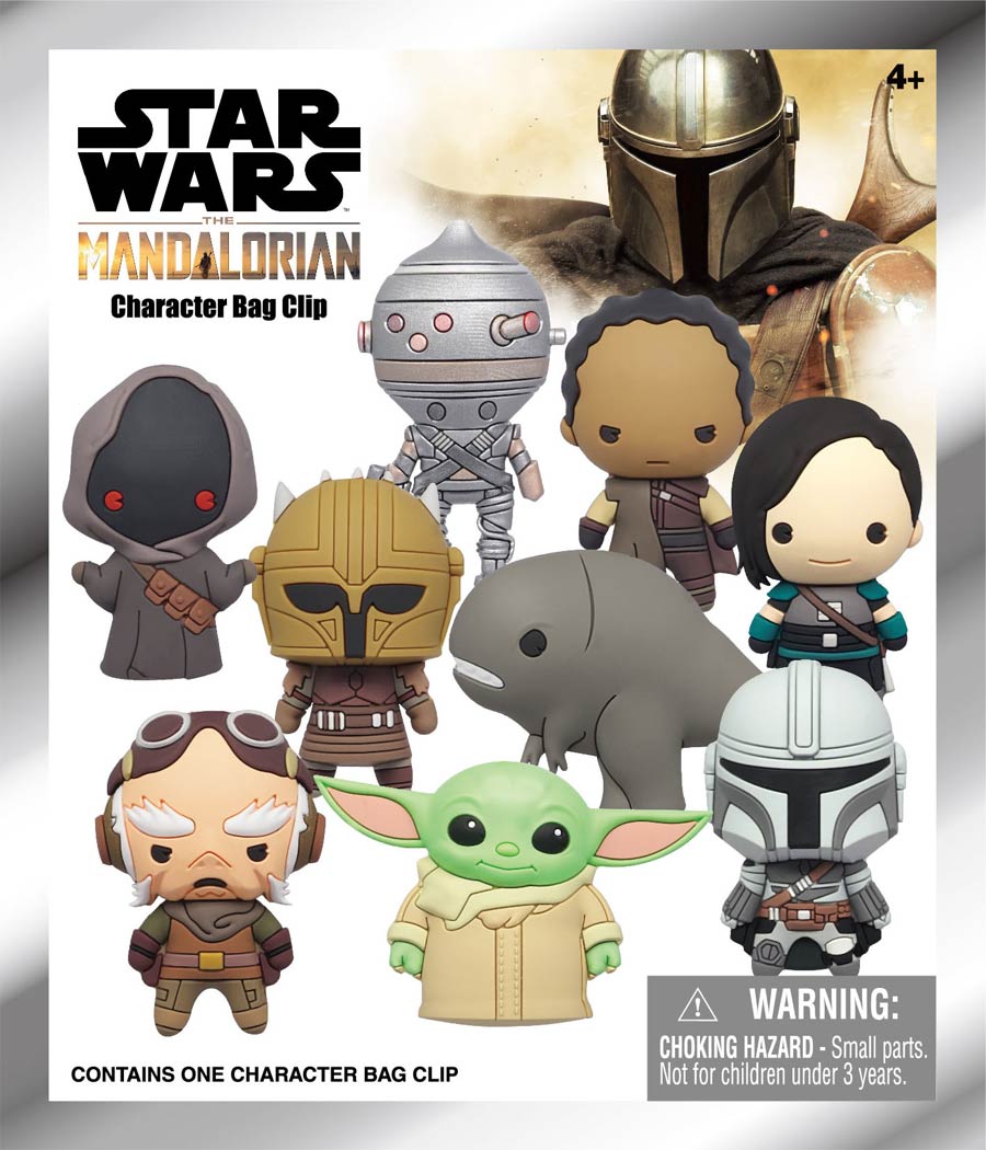 Star Wars The Mandalorian 3D Foam Bag Clip Blind Mystery Box