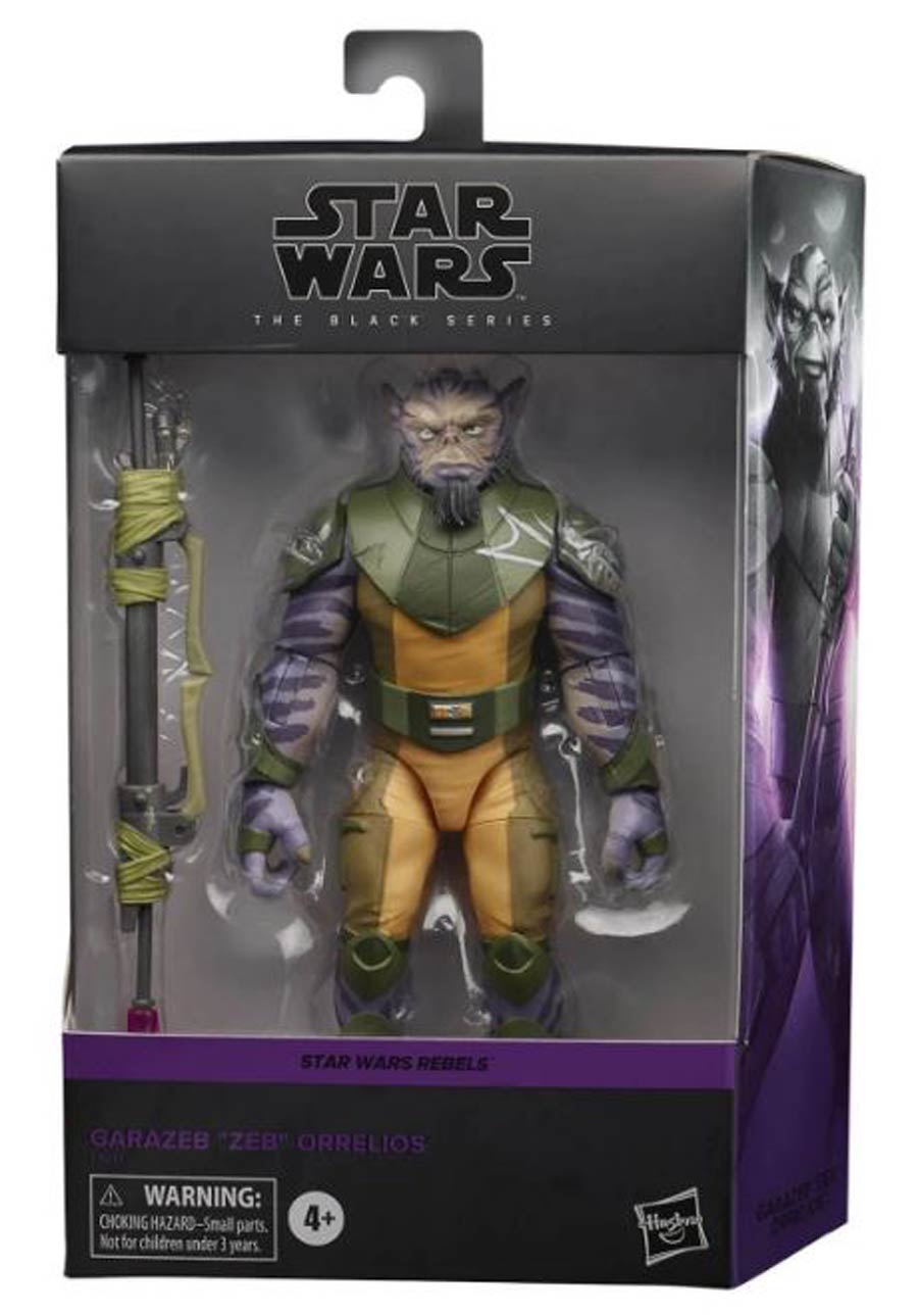 Star Wars Black Series - Zeb Orrelios Deluxe Figure