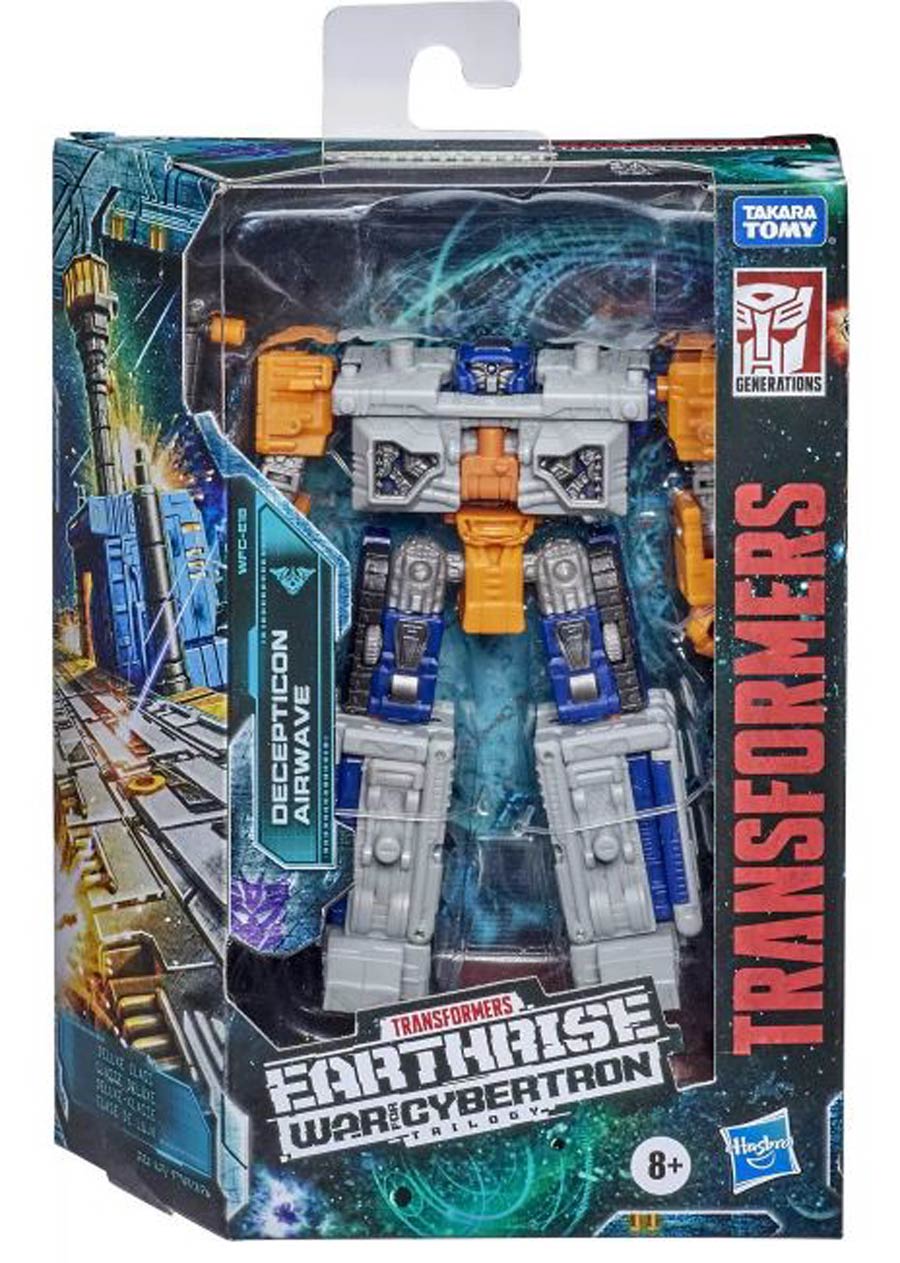 Transformers Generations War For Cybertron 2020 Deluxe Class Action Figure - Decepticon Airwave