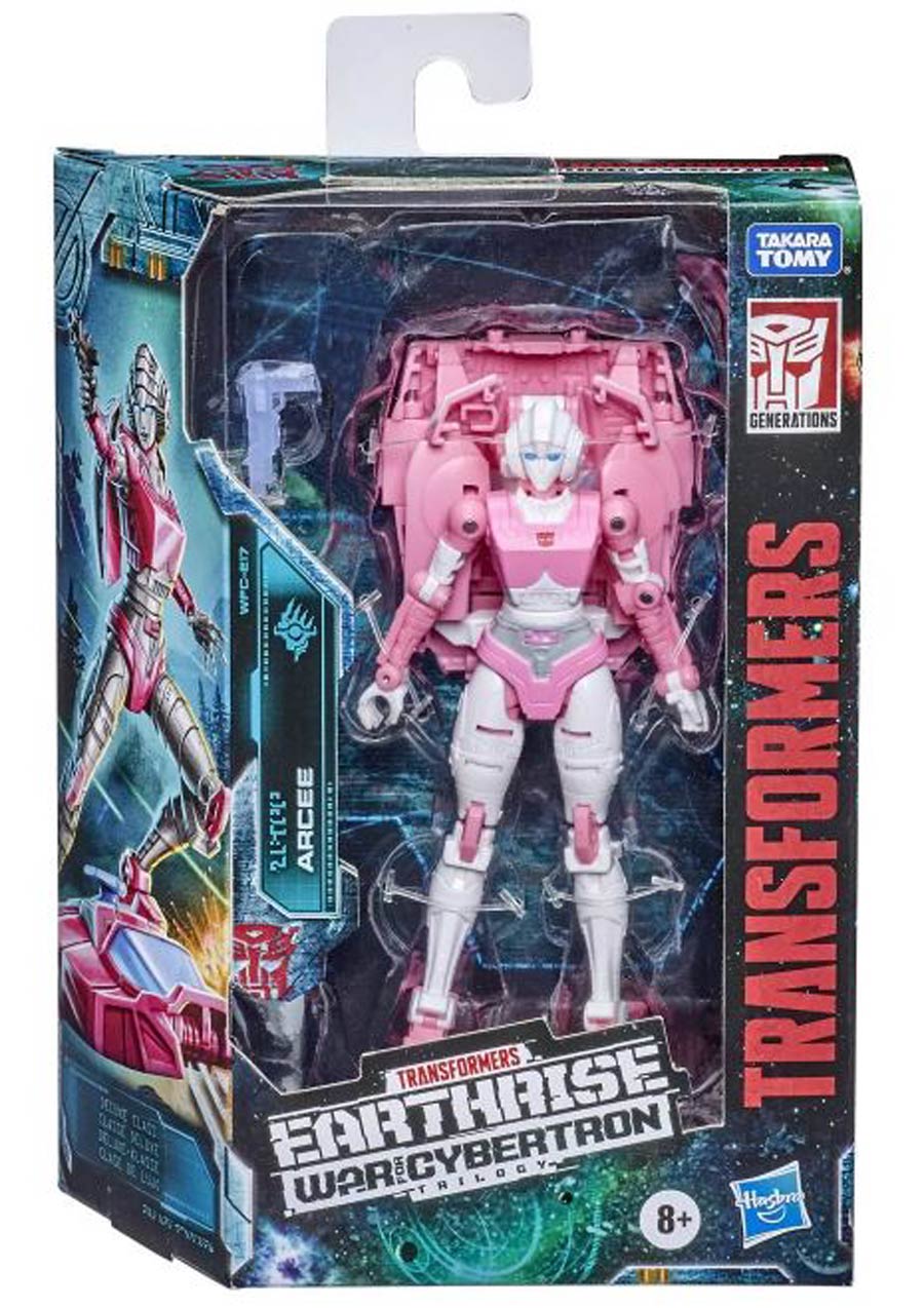 Transformers Generations War For Cybertron 2020 Deluxe Class Action Figure - Arcee