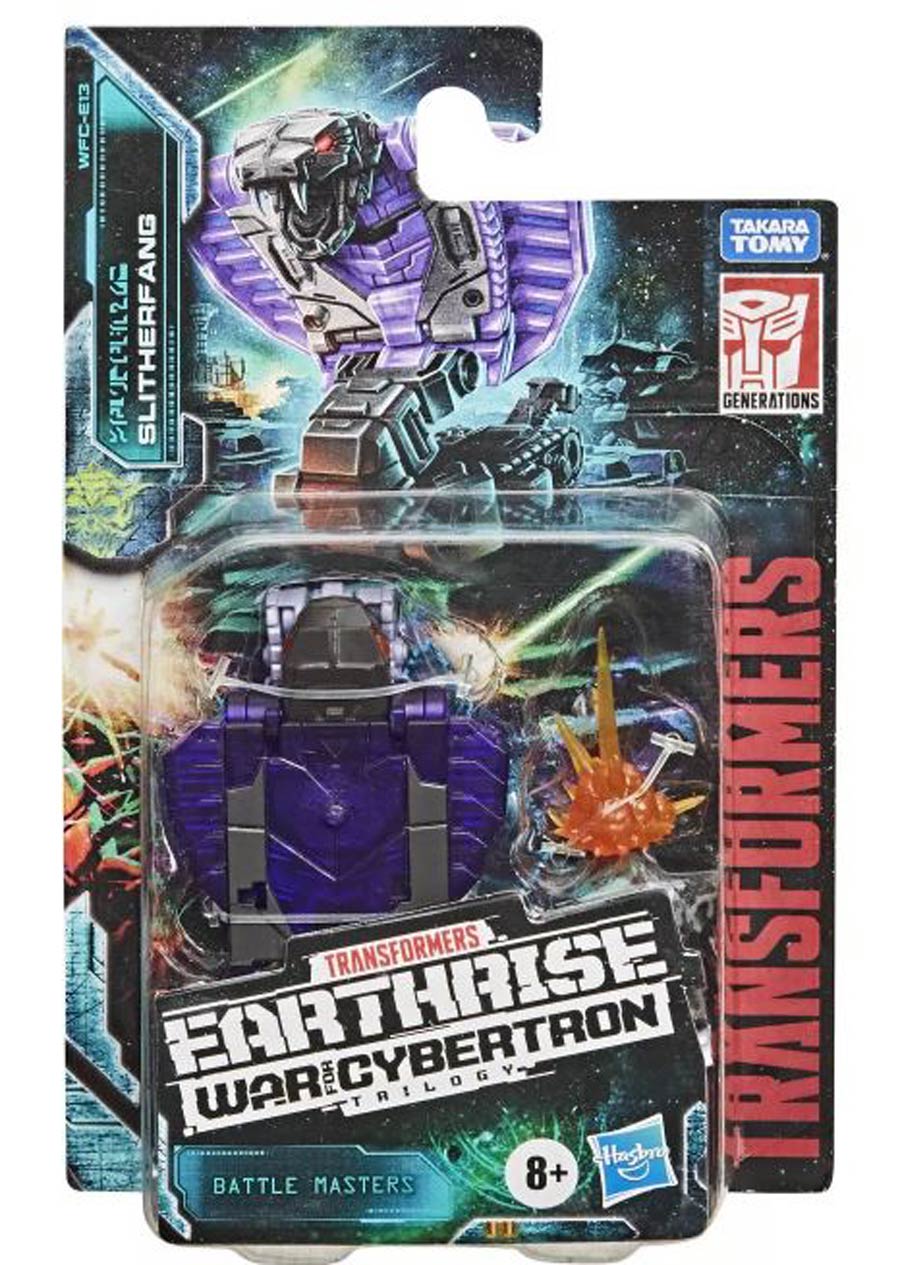 Transformers Generations War For Cybertron Earthrise Battle Masters Action Figure - Slitherfang