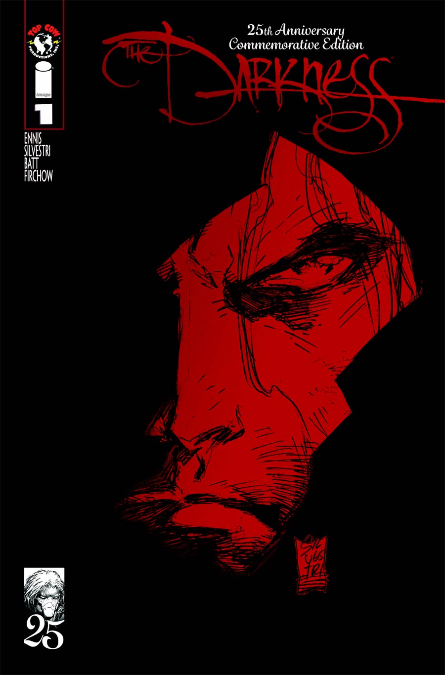 Darkness 25th Anniversary Commemorative Edition #1 Cover C Variant Marc Silvestri Red Cover