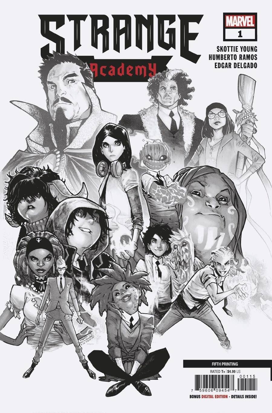 Strange Academy #1 Cover K 5th Ptg Variant Cover