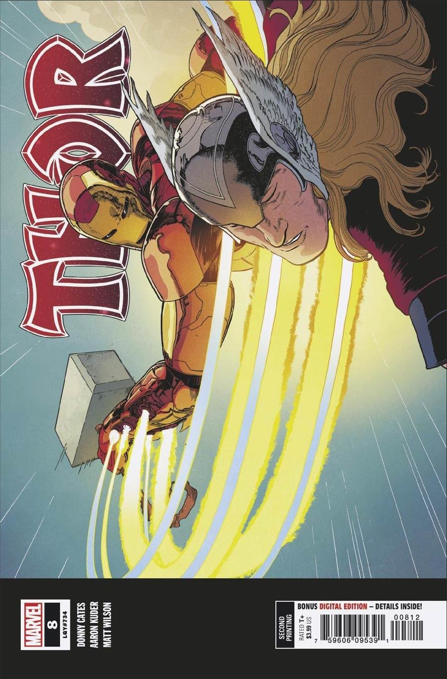 Thor Vol 6 #8 Cover G 2nd Ptg Variant Cover