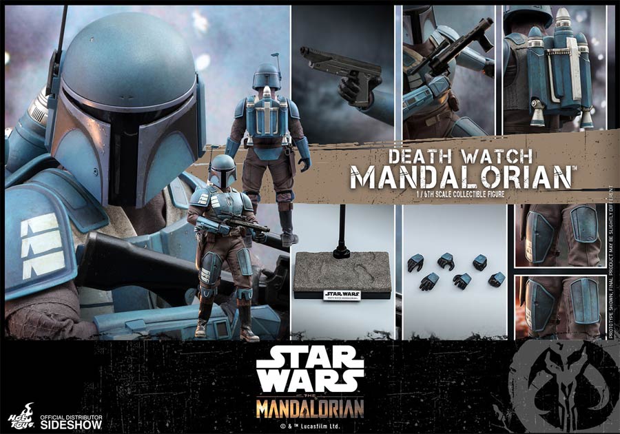Star Wars The Mandalorian Death Watch Mandalorian Sixth Scale Figure